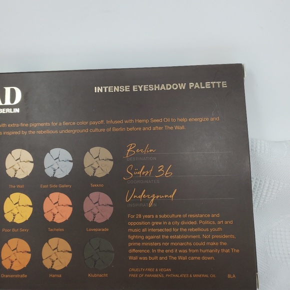 Nomad Berlin Underground Intense Eye shadow - Picture 5 of 5